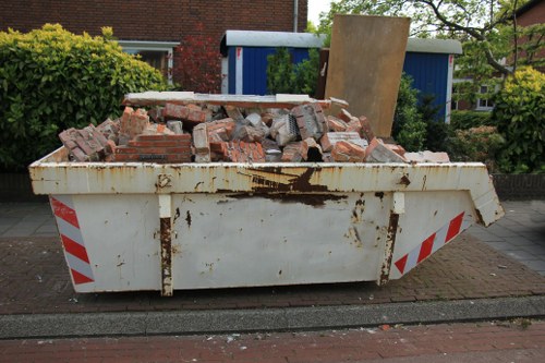 Professional office clearance team at work in Marylebone